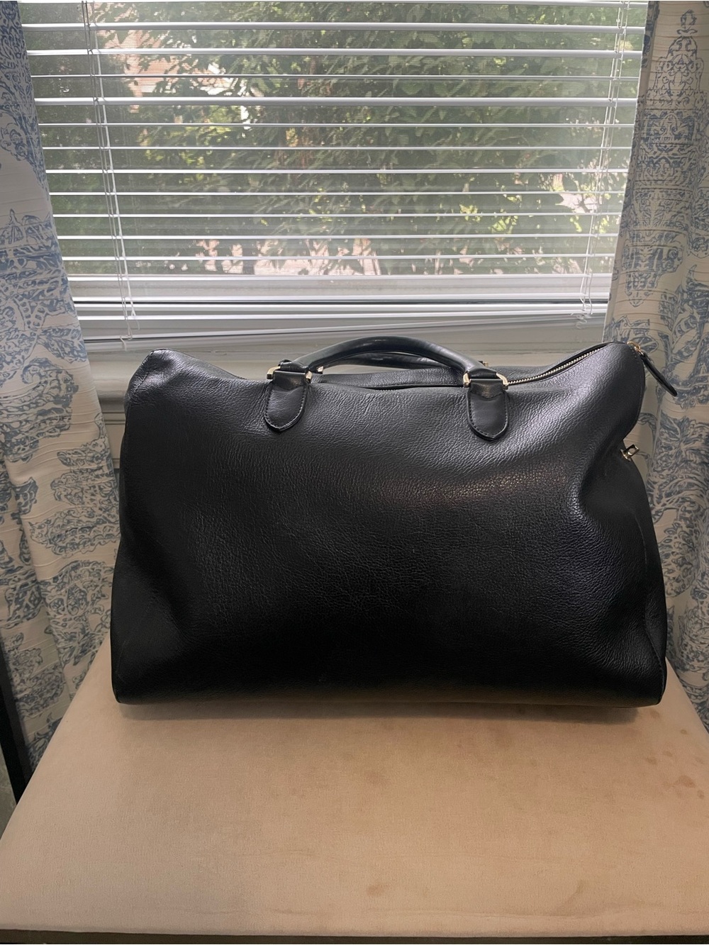 Mulberry Del Rey in black grained/pebbled leather with gold-tone hardware - Picture 2 of 5